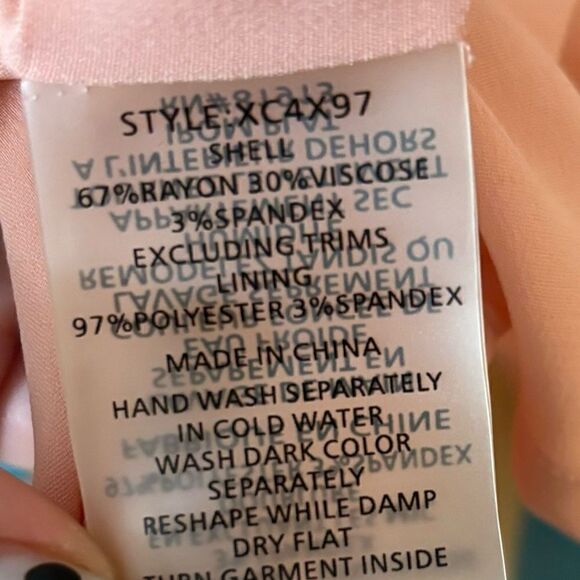 NWT Tracy Reese For Anthropologie Mini Pink Dress Size 6 - Picture 11 of 13